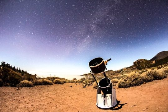 Private stargazing trip in Teide