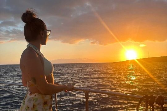 Tenerife Sunset Catamaran tour with transfer - Food and Drinks included.