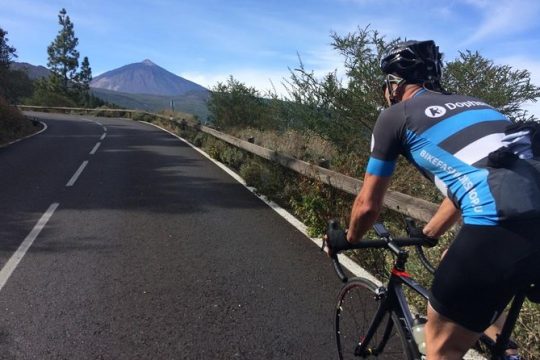 Teide road bike climb from PdC