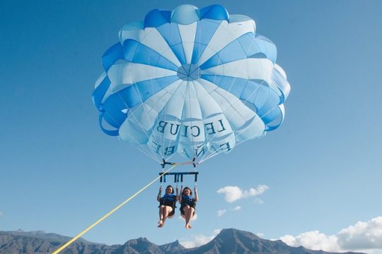 Parascending in Tenerife