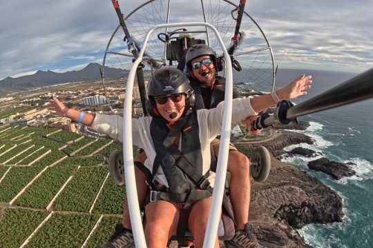 Paratrike Flight in Costa de Adeje with the World Champion