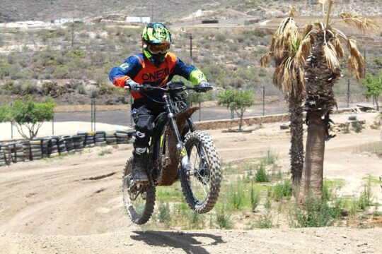 E-motocross off-road fun in Tenerife