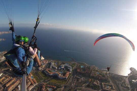 Tandem Paragliding Flight in Costa Adeje from 1100m