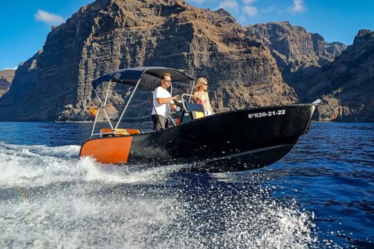 Flow into the ocean without license to discover Los Gigantes